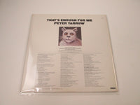 Load image into Gallery viewer, Peter Yarrow ‎That's Enough For Me Promo P-8390W with OBI Japan LP Vinyl
