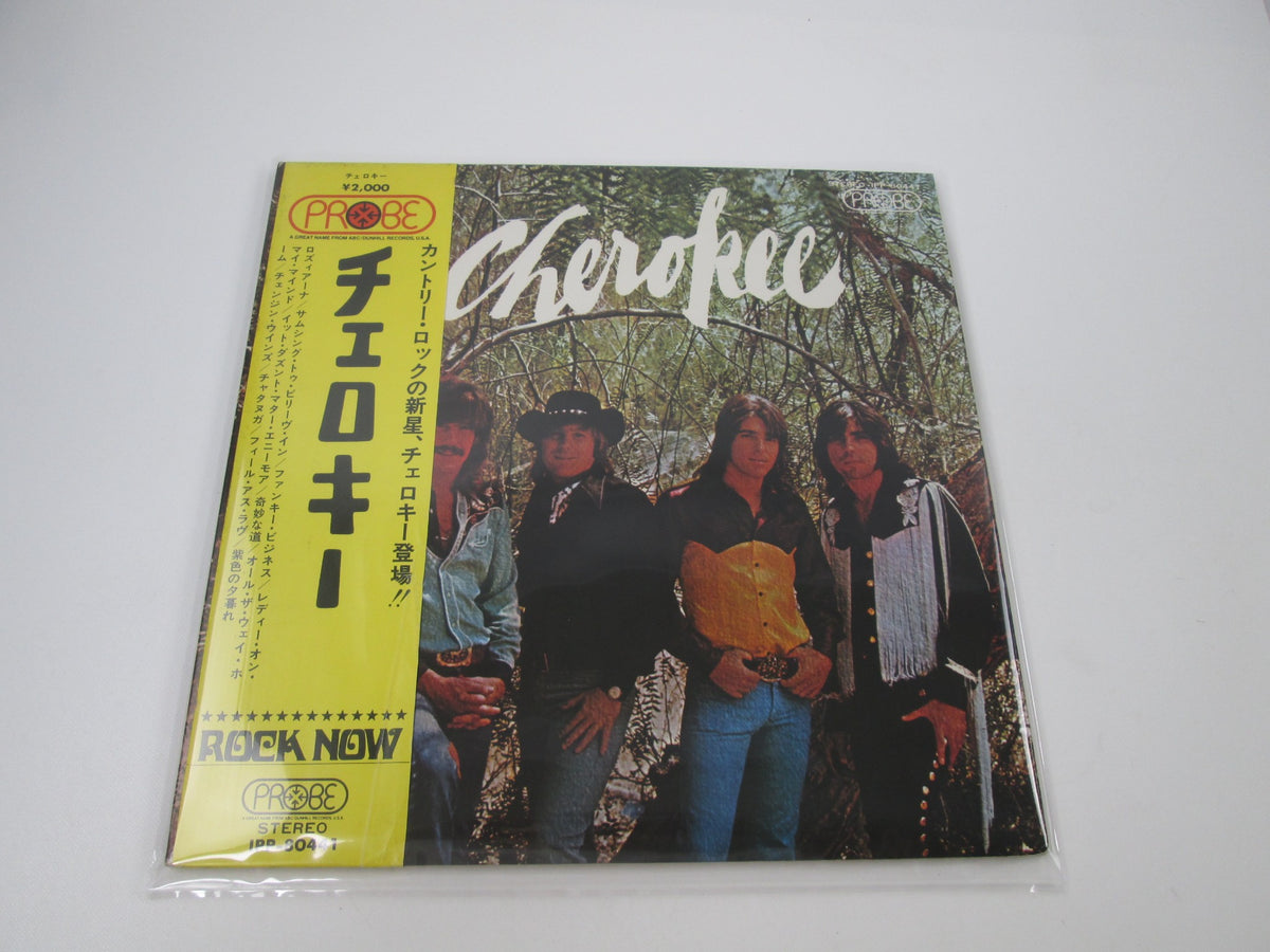 Cherokee Promo IPP-80441 with OBI Japan LP Vinyl