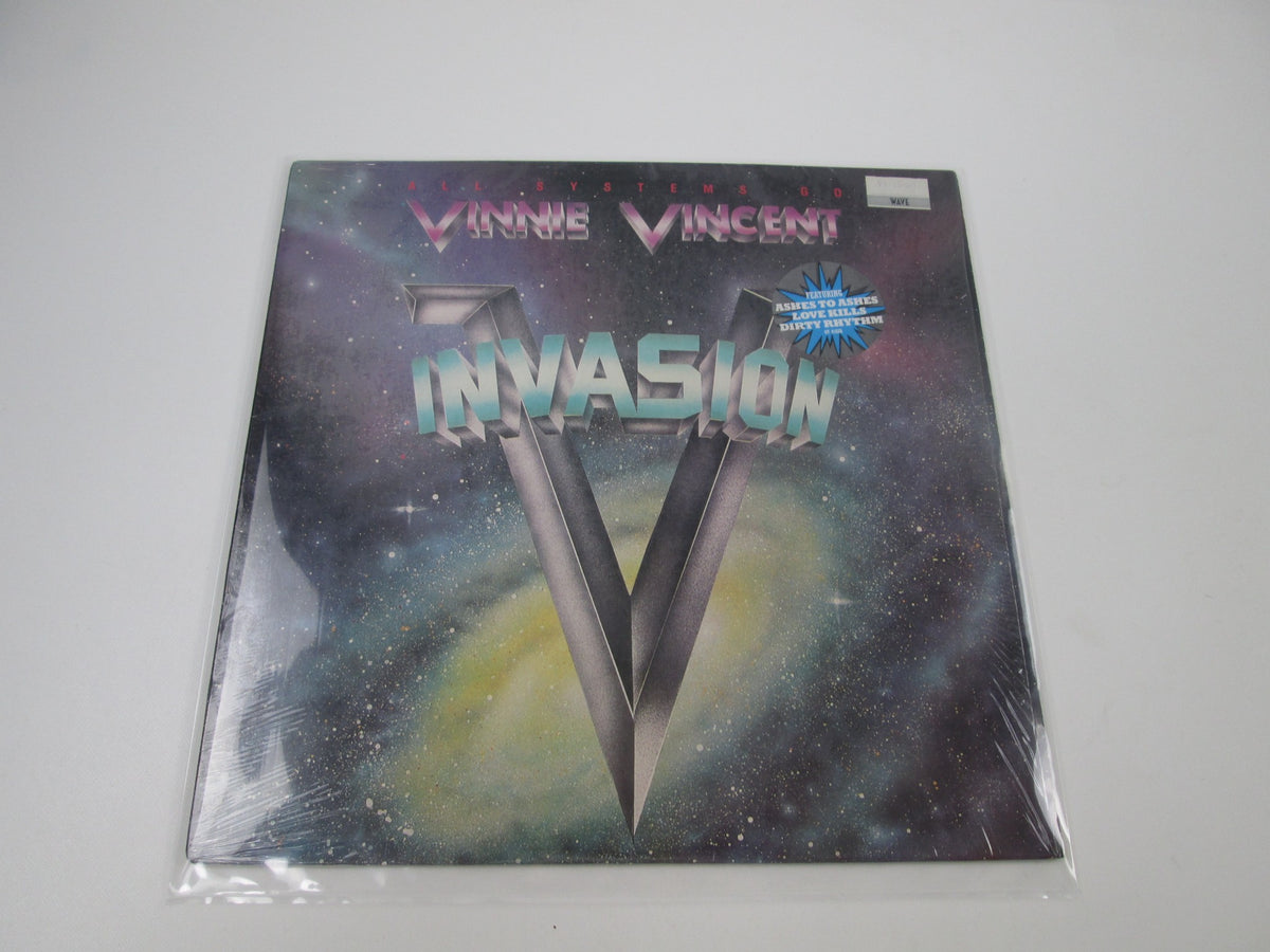 Vinnie Vincent Invasion All Systems Go Chrysalis OV 41626 Shrink LP Vinyl