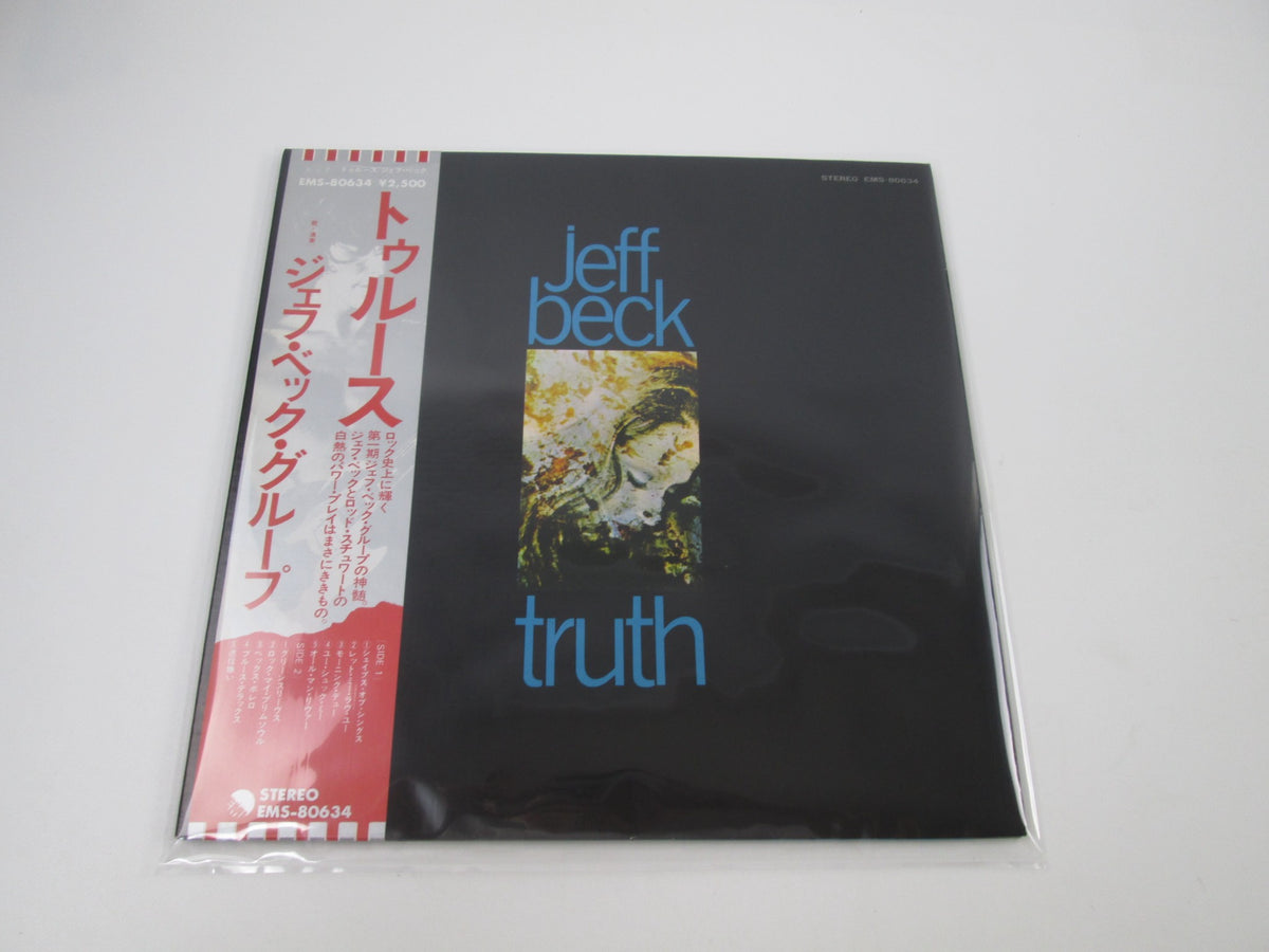Jeff Beck Truth EMS-80634 with OBI Japan LP Vinyl
