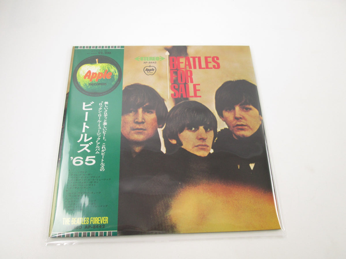 BEATLES FOR SALE TOSHIBA AP-8442 with OBI Japan LP Vinyl