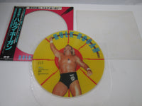Load image into Gallery viewer, Hulk Hogan Picture disc Promo C24H 0030 with OBI Poster Japan LP Vinyl
