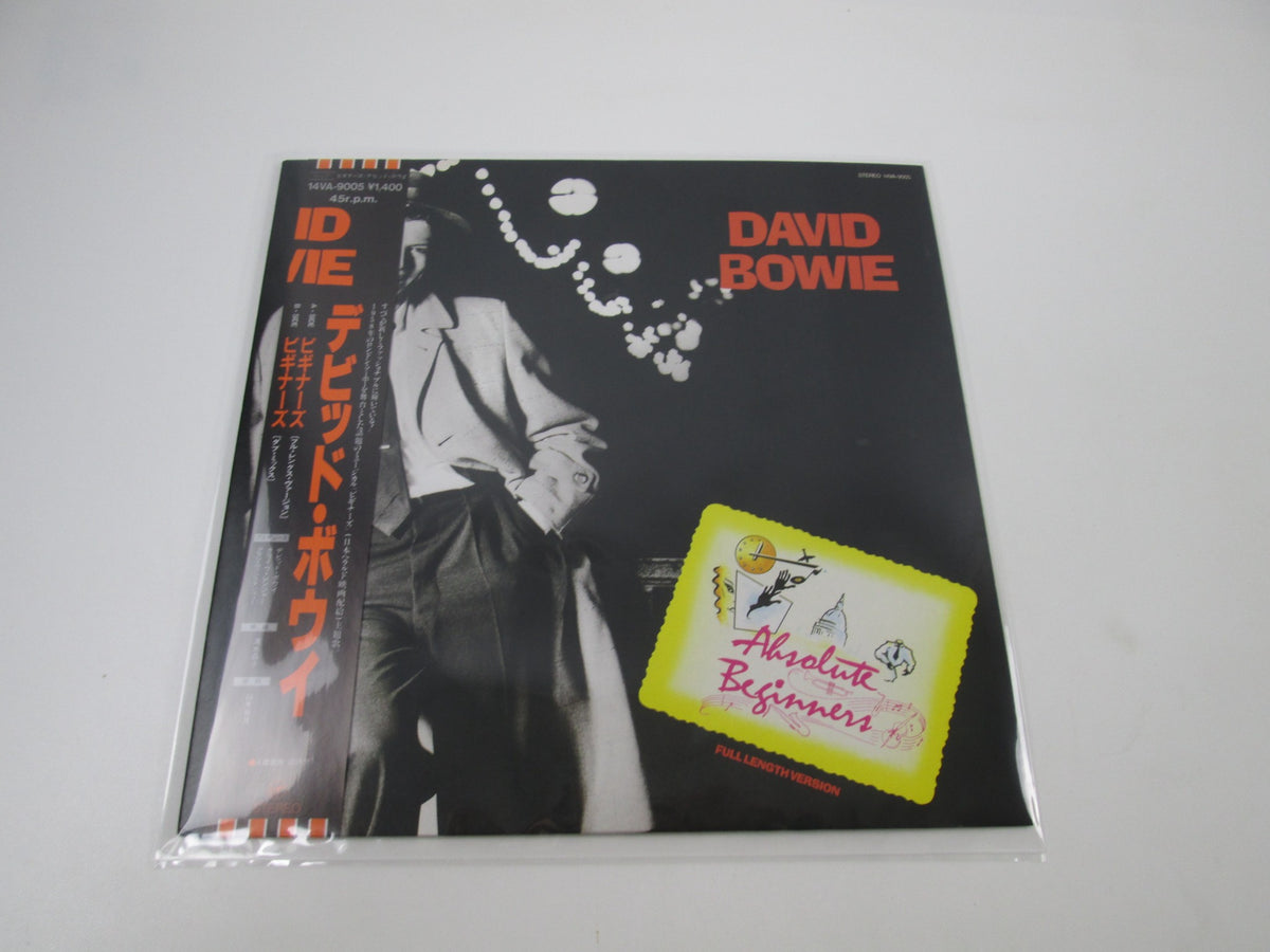 David Bowie Absolute Beginners Virgin 14VA-9005 with OBI Japan LP Vinyl