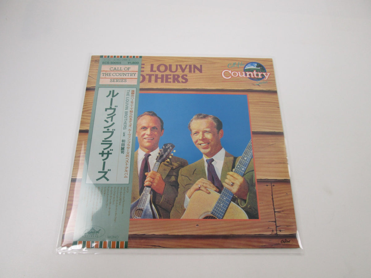 The Louvin Brothers ECS-50055 with OBI Japan LP Vinyl