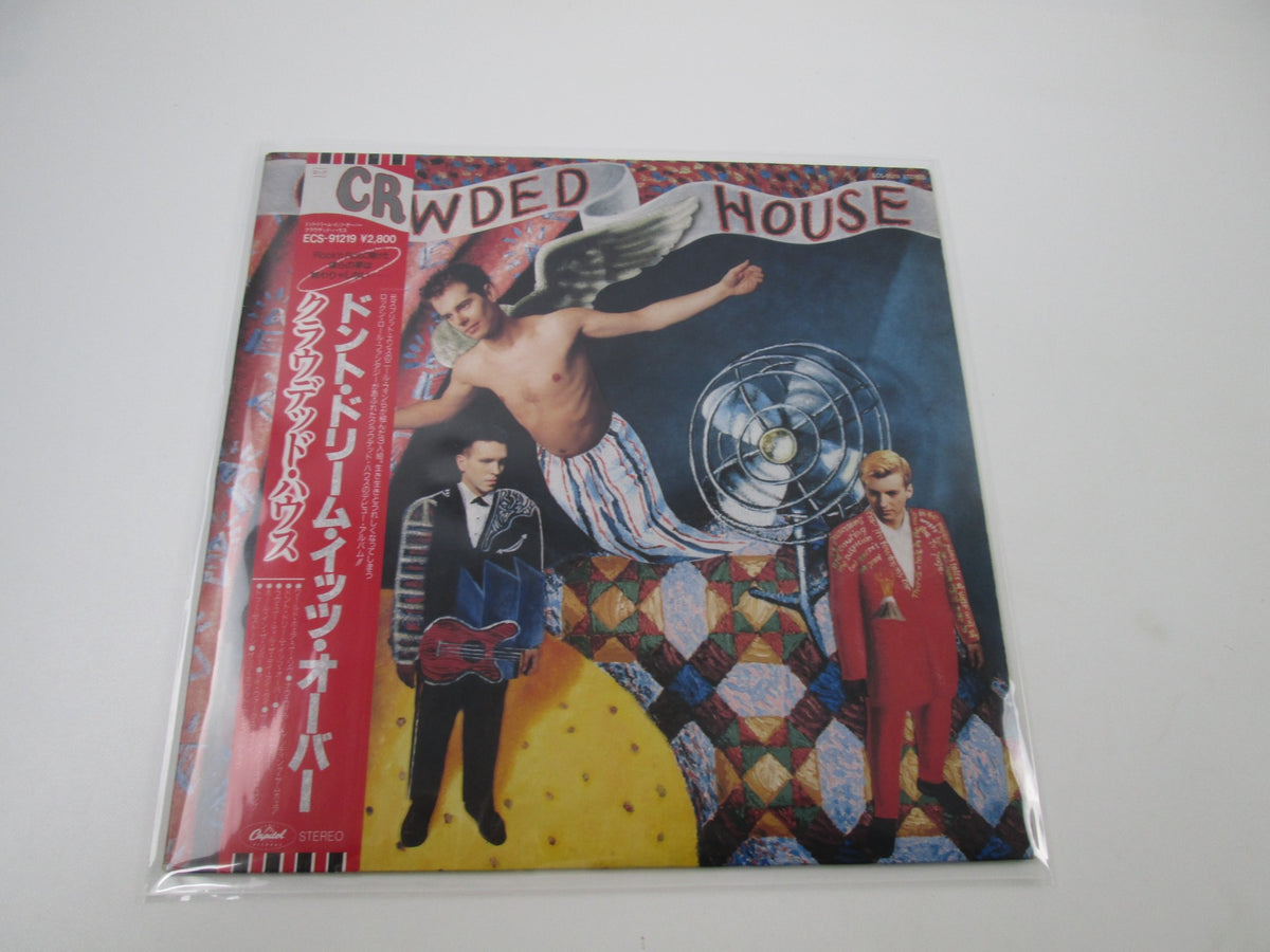 CROWDED HOUSE SAME CAPITOL ECS-91219 Promo with OBI Japan LP Vinyl