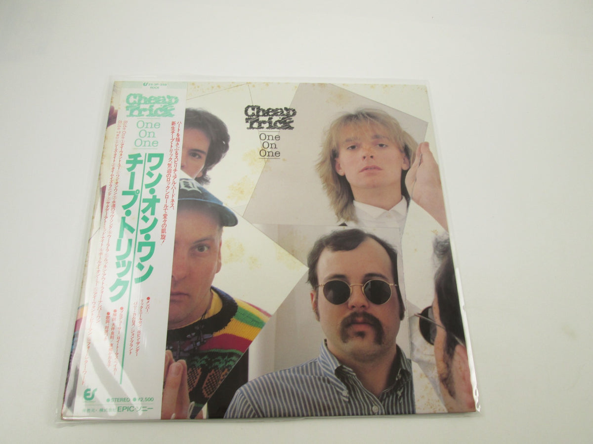 Cheap Trick One On One Epic 25 3P-358 with OBI Japan LP Vinyl