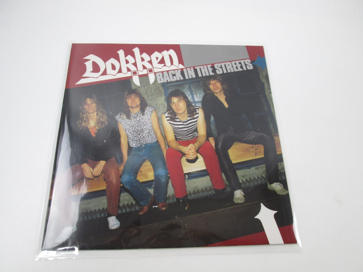 DOKKEN Back In The Streets RR 2005-L LP Red Vinyl