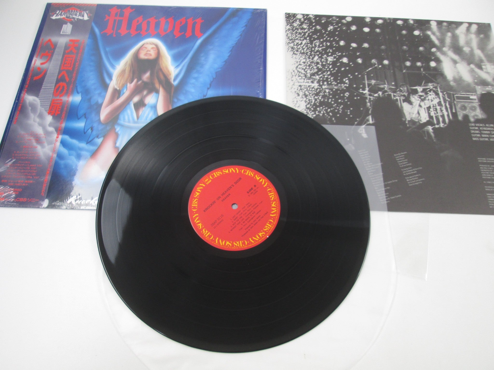 Heaven ‎Knockin' On Heaven's Door 28AP 3116 with OBI Shrink Japan