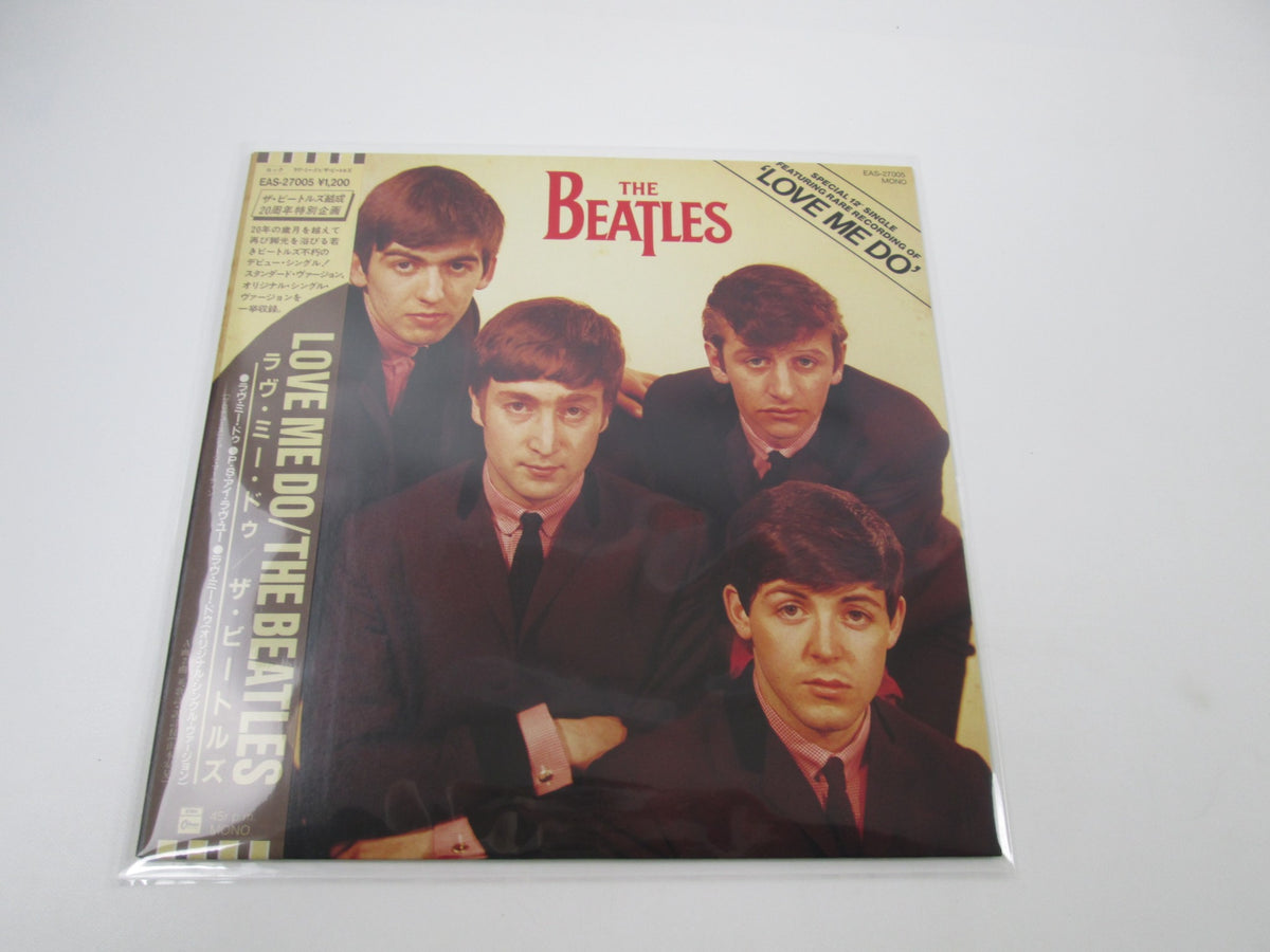 BEATLES LOVE ME DO EMI/ODEON EAS-27005 with OBI Japan LP Vinyl