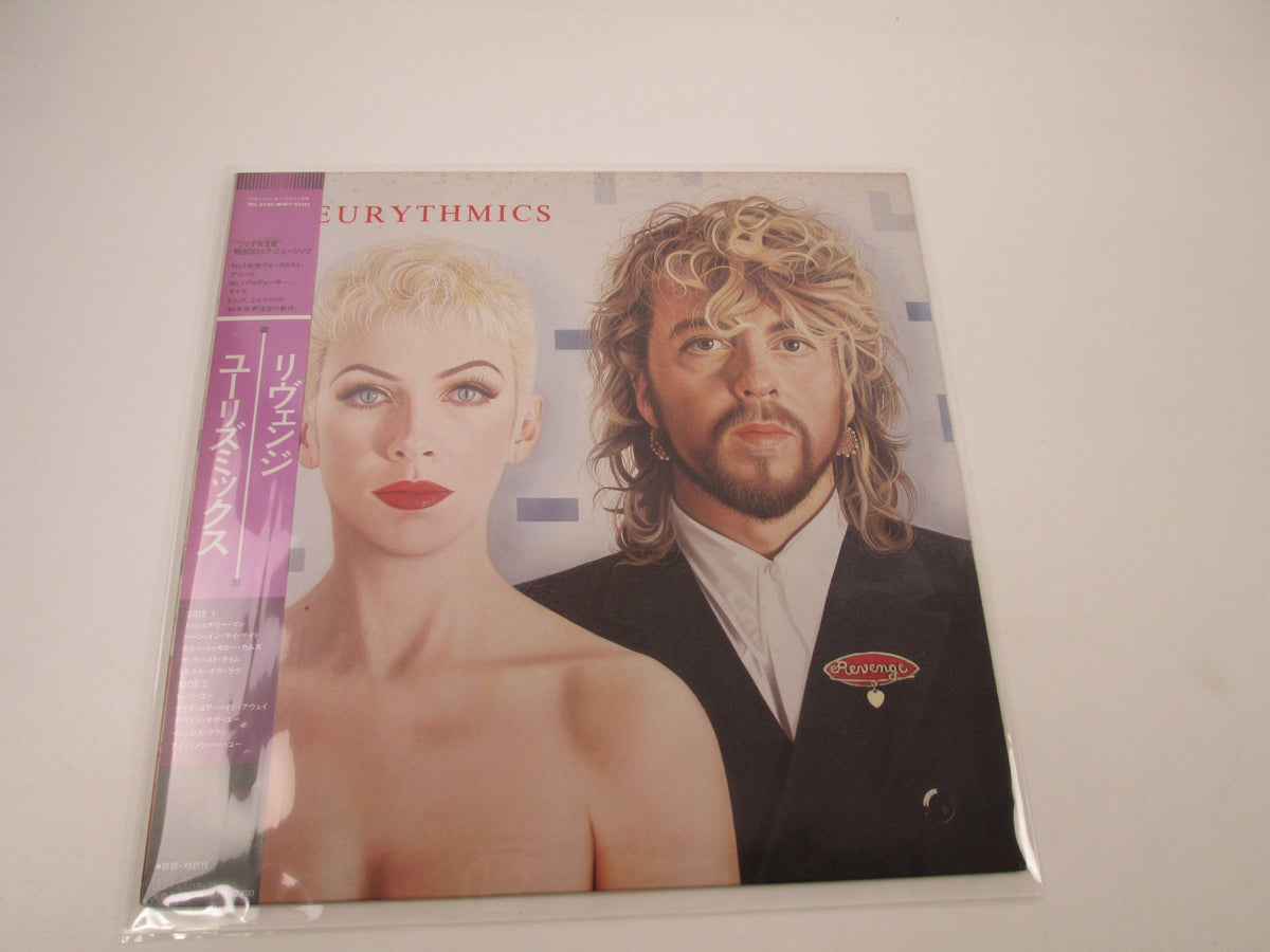 EURYTHMICS REVENGE RCA RPL-8346 with OBI Japan LP Vinyl